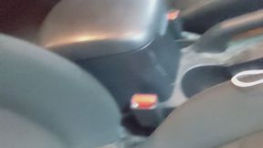 Vacuuming out my dirty car