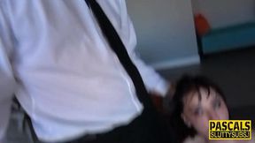 Submissive slut takes a pounding from Charlotte Sartre