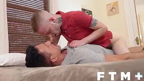 Reese Rideout And Asher James In Fuck In Stepdaddy Stepson Mirror Sex