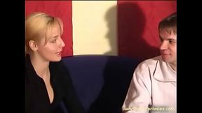 Blonde Dutch Teacher Shows Student Real Sex