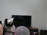 3 Big Balloons Pumping