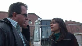 araberin auf deutscher straße zum koitus abschleppt