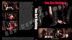 You Are Nothing, DVD For Download