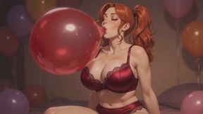 Balloons Stories #3B: First Confession of Blowing Popping and Playing (Animated)