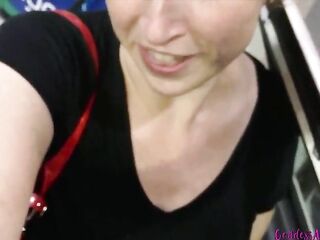 Come With Me During the time that I Use The Public Toilets