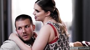 Guy fucks counselor as his wife watches