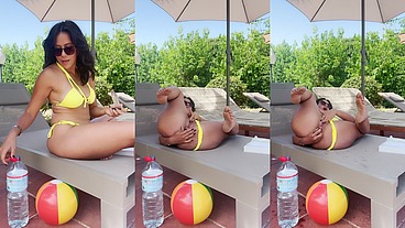 I did some naughty anal things in Spain