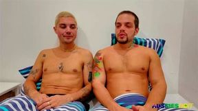 Amateur Aussie Aksen And Billy Are Having Satisfying Bareback Session