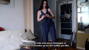 Livestream foot fetish show by Dita