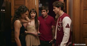 Brunette Temptress Ignites Intense Passion in Indoor Play