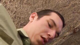Army Dude' Anal Fucks Twunk - Raw Ass-Fucking Action With Big Load