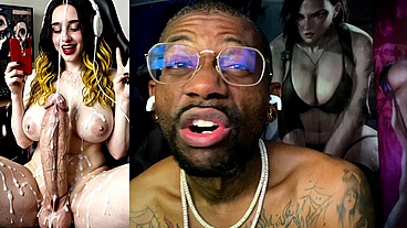 Transgender Streamer Cumming All Over Herself, AI Generated