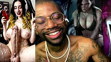 Transgender Streamer Cumming All Over Herself, AI Generated