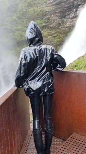 OnlyFans teaser - Rubber rainwear adventures!