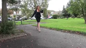 Big-boobed babe takes big black cock