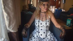 Polka Dot Foot Fetish Starring Dawn Layla
