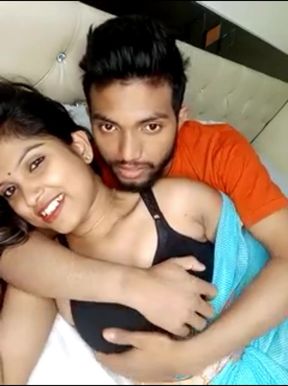 Desi Girl Neha Romantic Kissing Boyfriend Boobs Press Many More Watching Video