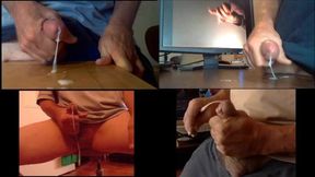 compilation cumshots a dozen big loads