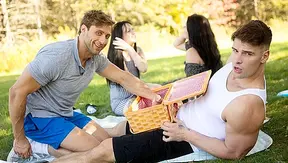Sneaky Picnic Fuck ~ Malik Delgaty & Dom King Get Wild