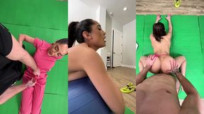 stretch mistress fucks boss stretch master