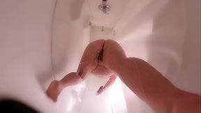 Showering BBW Goddess