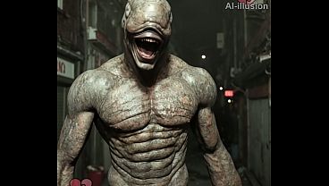 Holly ran into a monster part 1 (AI-generated) (No live-action) (NSFW) (fully voice)