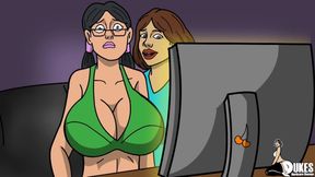 Big butt stepmom fucked in an alley by a group of street guys