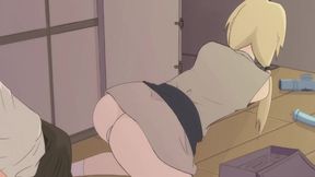 Living with Tasunade Game Part 08 Big Tits cumshot Naruto XXX Hentai Parody