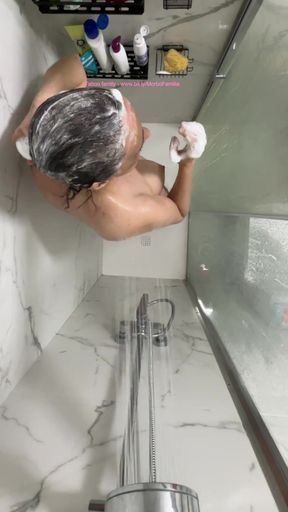 Catching Mom Naked in the Shower