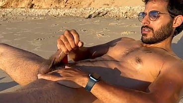 Grayalpha naked on the beach