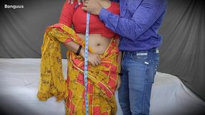 desi bhabhi riya got fucked by dress tailor who accidentally touched her pussy