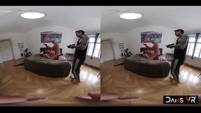 Cheer Squad Coeds Serina &amp_ Katarina'_s VR Gangbang Initiation!