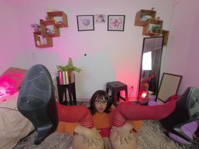 Part 1 Velma Feet Appreciation with Stocking