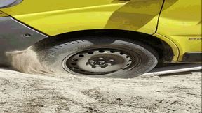 Damn! My car is stuck WMV