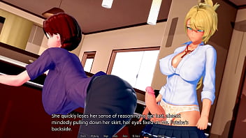 Futanari Gets Horney From Stepmom And Beats off