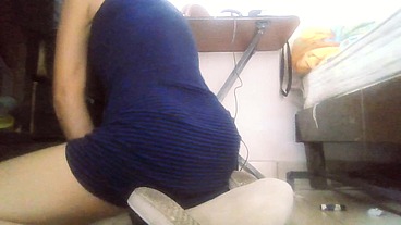 Sahori_Moon - masturbacion con almohada