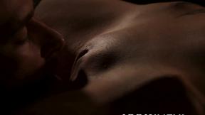 ”Horny couple plays orally before slow erotic doggy style”