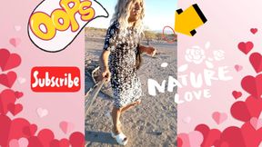 walking dressed as a woman with heels in public very hot