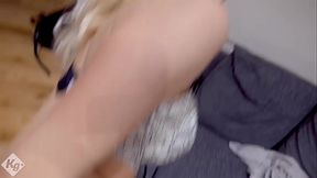 Hot British Blonde Sienna Day In POV Action