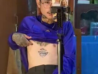 Young Thai jerks off