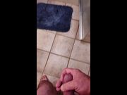 CAUGHT!!  KJ gets horny in shower and roommate catched him!!