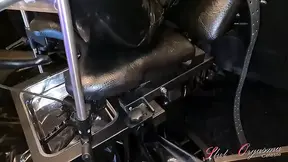 Slave slut-orgasma Celeste chains in cunt big canine and dildo fuck