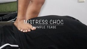 Mistress Chocolate Trample Tease