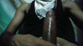 Indian Guy Stroking Big Cock Solo Full HD Male Handjob Video