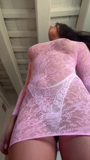 Amateur teen shows off her tits in homemade solo video for only fans