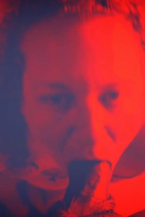 Lucky Gurl Kween Bunny B - Red Light Special POV Blowjob and Throat Fuck