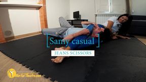 Samy casual jeans scissors