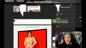 Cara de mamon se sorprende al ver tremenda polla y se viene