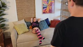 Two bored and horny girls BTS