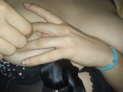 Entrevista Con El Pepino - Chica marroqui teen muestra sus tetas en gargantilla - mxnicole